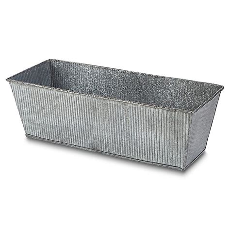 dyi metal flower boxes|metal rectangular planter boxes.